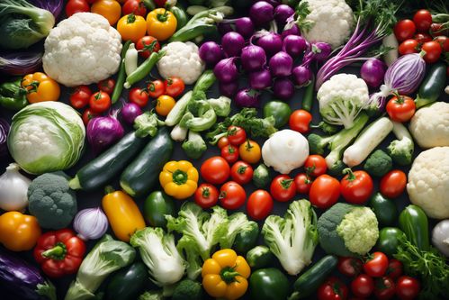 有机花菜 自然馈赠的视觉盛宴